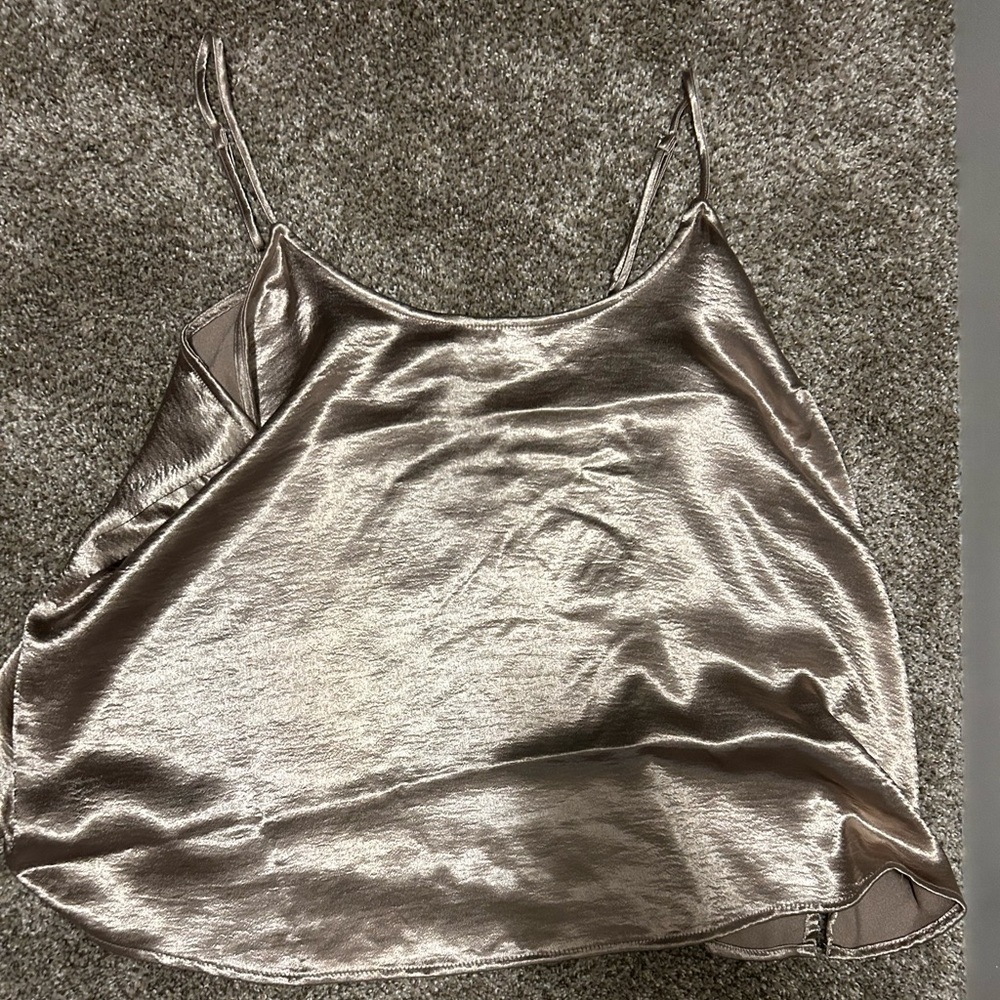 Shimmery Champaign Tank Top Old Navy XXL